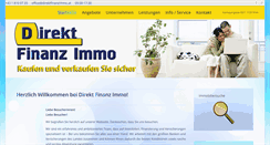 Desktop Screenshot of direktfinanzimmo.at